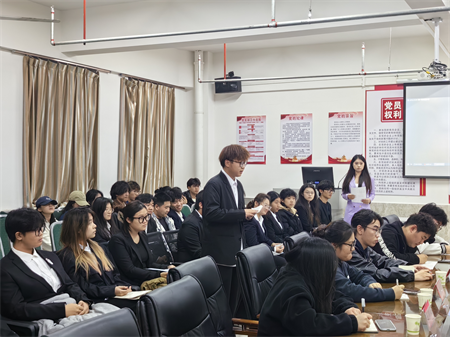 保定理工学院艺术学院团总支学生会 第十一周团学例会圆满结束