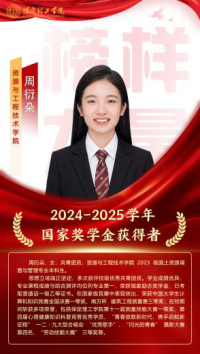 榜样引领┃国家奖学金获得者风采展示   （第一期）