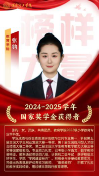 榜样引领┃国家奖学金获得者风采展示  （第二期）