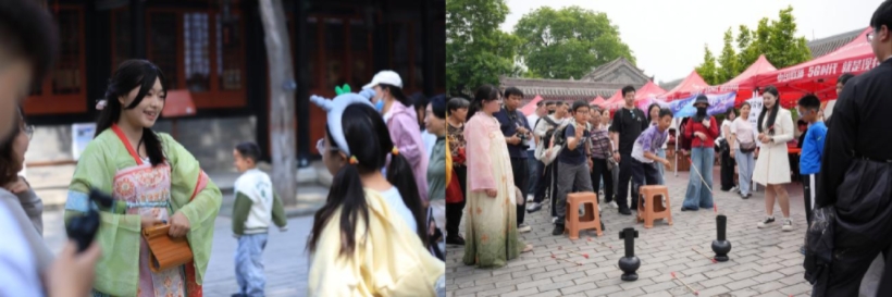 馆校携手承文脉 艺心传承展非遗——保定理工学院五一文创市集助力保定文旅焕新彩