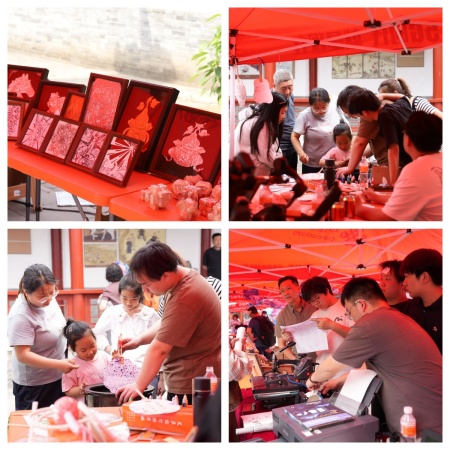 馆校携手承文脉 艺心传承展非遗 ——保定理工学院五一文创市集助力保定文旅焕新彩