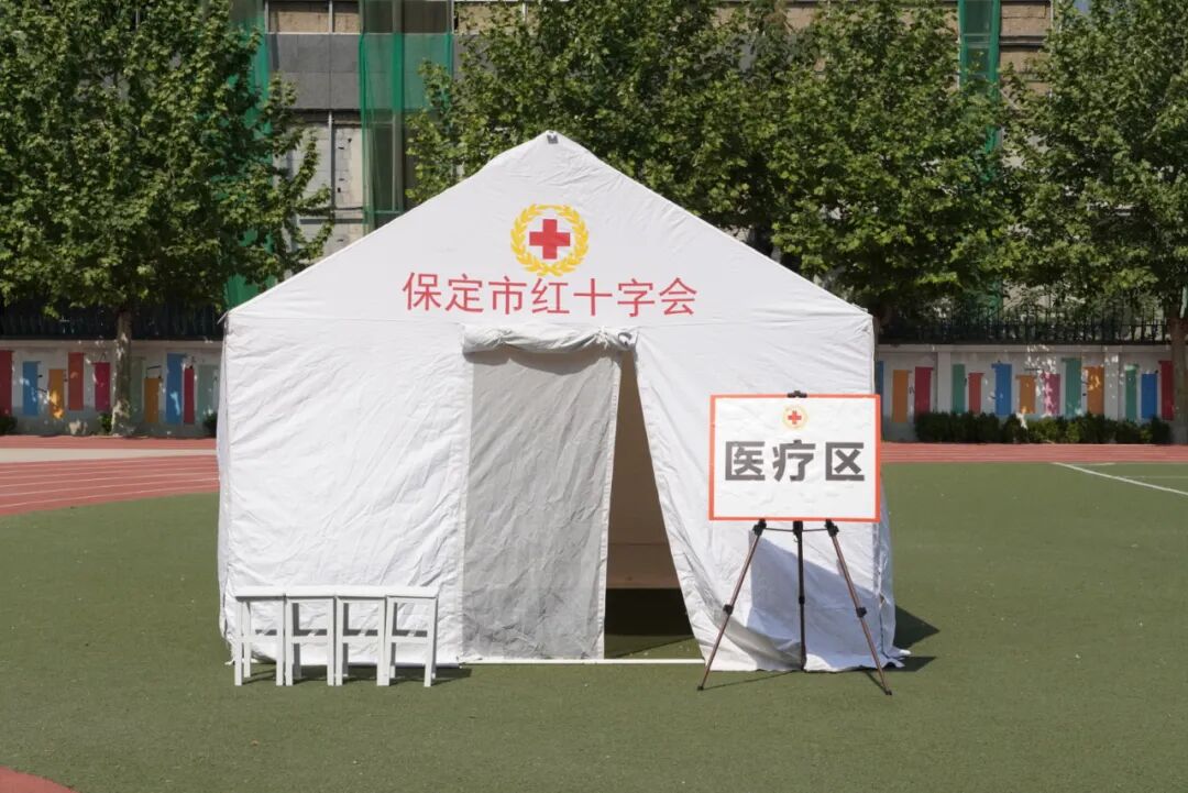 保定理工学院助力保定市红十字会2026地震灾害应急救援综合演练