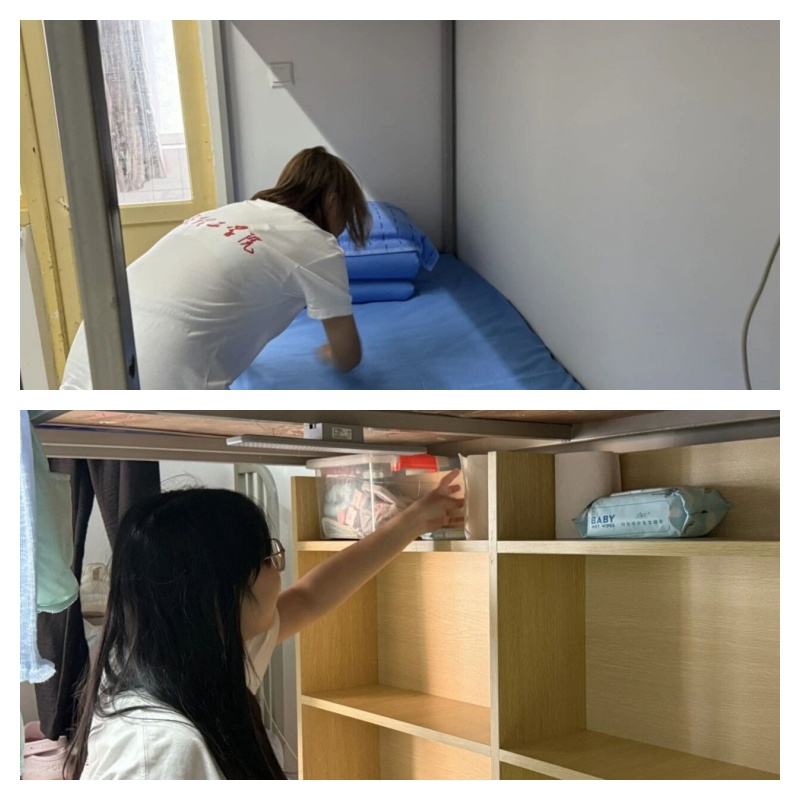 【青春绽放 学苑风采】方寸见初心 内务育新风——信工学子以整洁内务淬炼青春素养